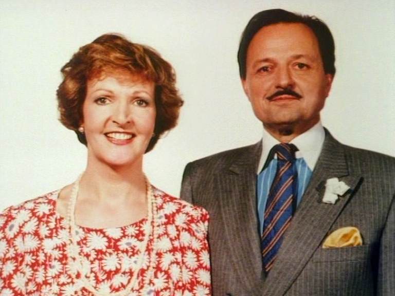 Peter Bowles and Penelope Keith